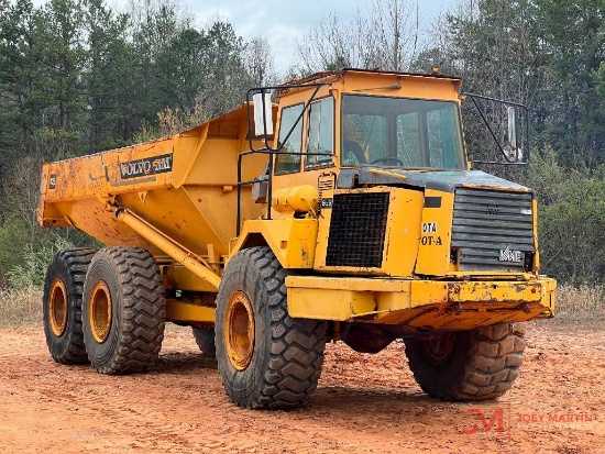1996 VOLVO A25C OFF ROAD ARTICULATING DUMP TRUCK