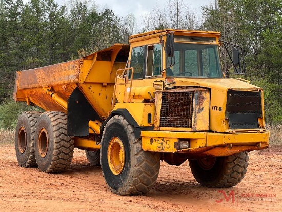 1996 VOLVO A25C OFF ROAD ARTICULATING DUMP TRUCK