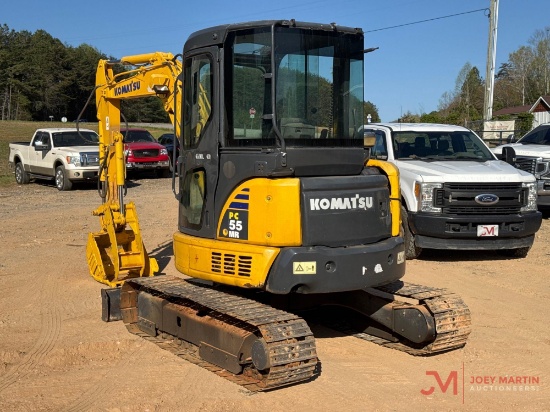 KOMATSU PC55MR-2 MINI HYDRAULIC EXCAVATOR