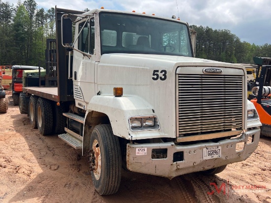 2000 FREIGHTLINER T/A FLATBED TRUCK