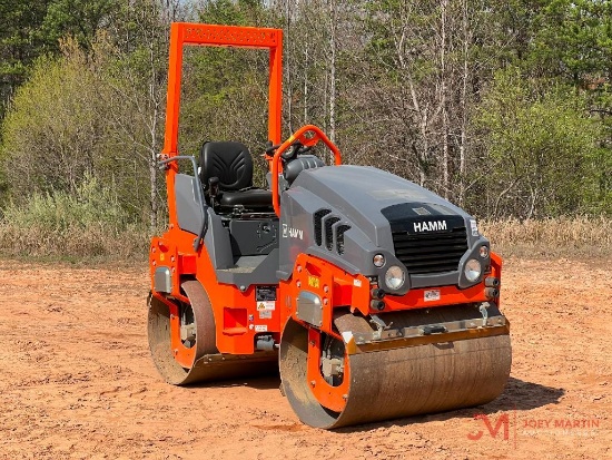 2021 HAMM HD12 DOUBLE DRUM ROLLER