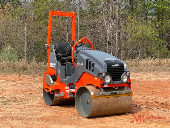2021 HAMM HD10C DOUBLE DRUM ROLLER