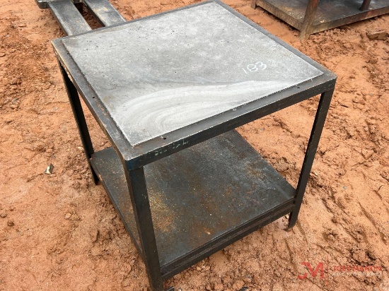 METAL SHOP TABLE