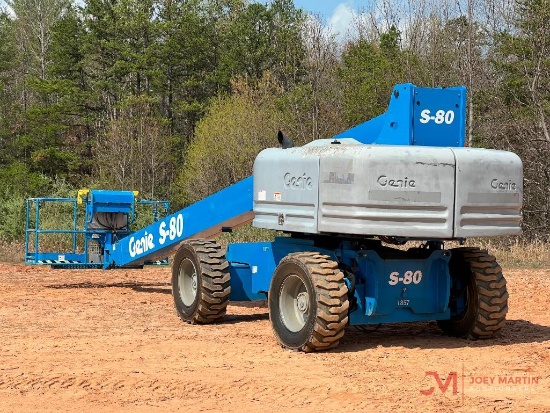 2007 GENIE S-80 BOOMLIFT