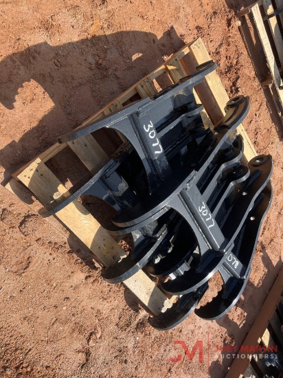 (5) SANY 2 FINGER EXCAVATOR T5HUMBS