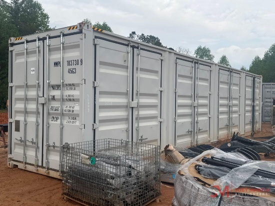 ONE-TRIP 40' HC 4-DOOR SHIPPING CONTAINER