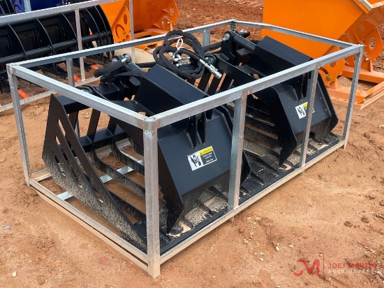 NEW/UNUSED HD 72" HYDRAULIC ROCK GRAPPLE