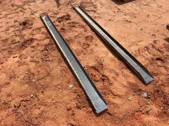 (2) 8' FORK EXTENSIONS