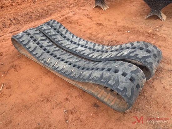 (2) USED RUBBER TRACKS