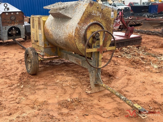 TOWABLE CONCRETE MIXER