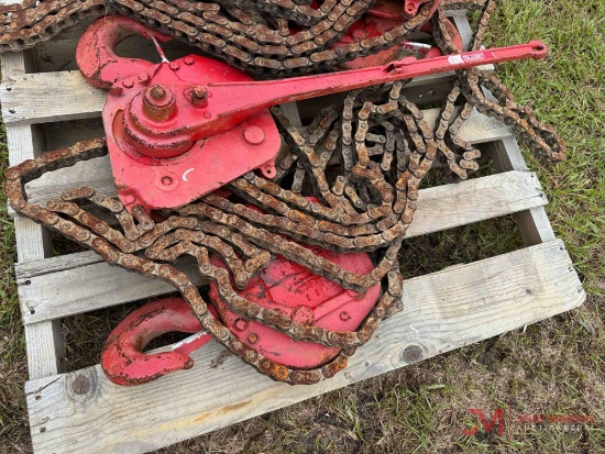 COFFIN 9 TON CHAIN HOIST