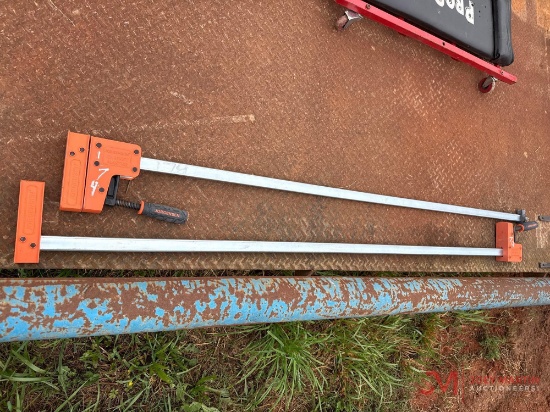 (2) JORGENSEN CLAMPS