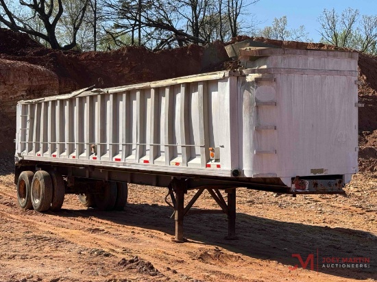 1987 SUMMIT ALUMINUM T/A DUMP TRAILER