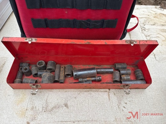 BOX OF IMPACT SOCKETS