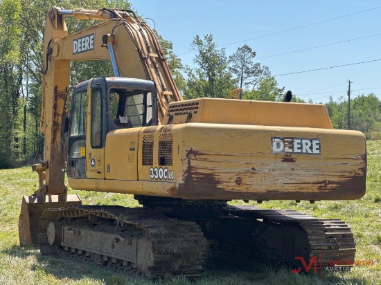 2002 JOHN DEERE 330C LC HYDRAULIC EXCAVATOR