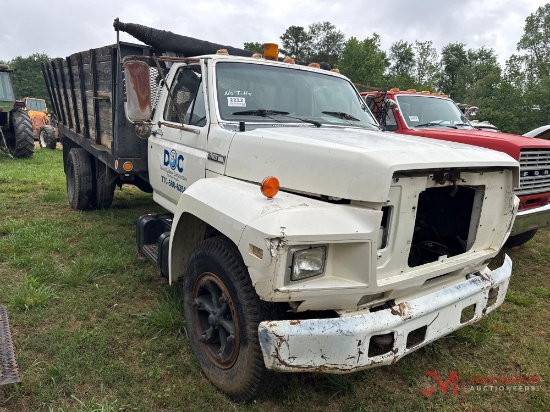 1986 FORD S/A DUMP TRUCK