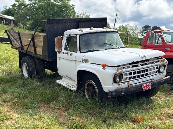 FORD F600 FLATBED TRUCK
