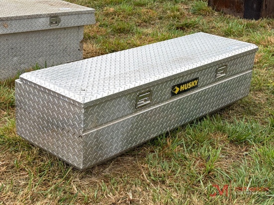 HUSKY 20 x 60 x 18 ALUMINUM TRUCK STORAGE BOX