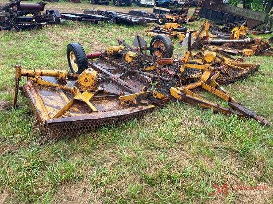 15' PULL TYPE BATWING ROTARY MOWER
