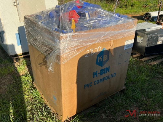 PALLET OF PARTS BINS