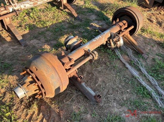 (1) TRAILER AXLE