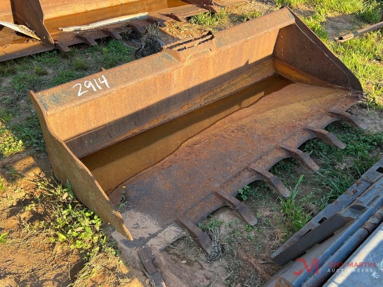 SKID STEER TOOTH BUCKET