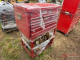 ROLLING CART W/ TOOL BOX AND CONTENTS