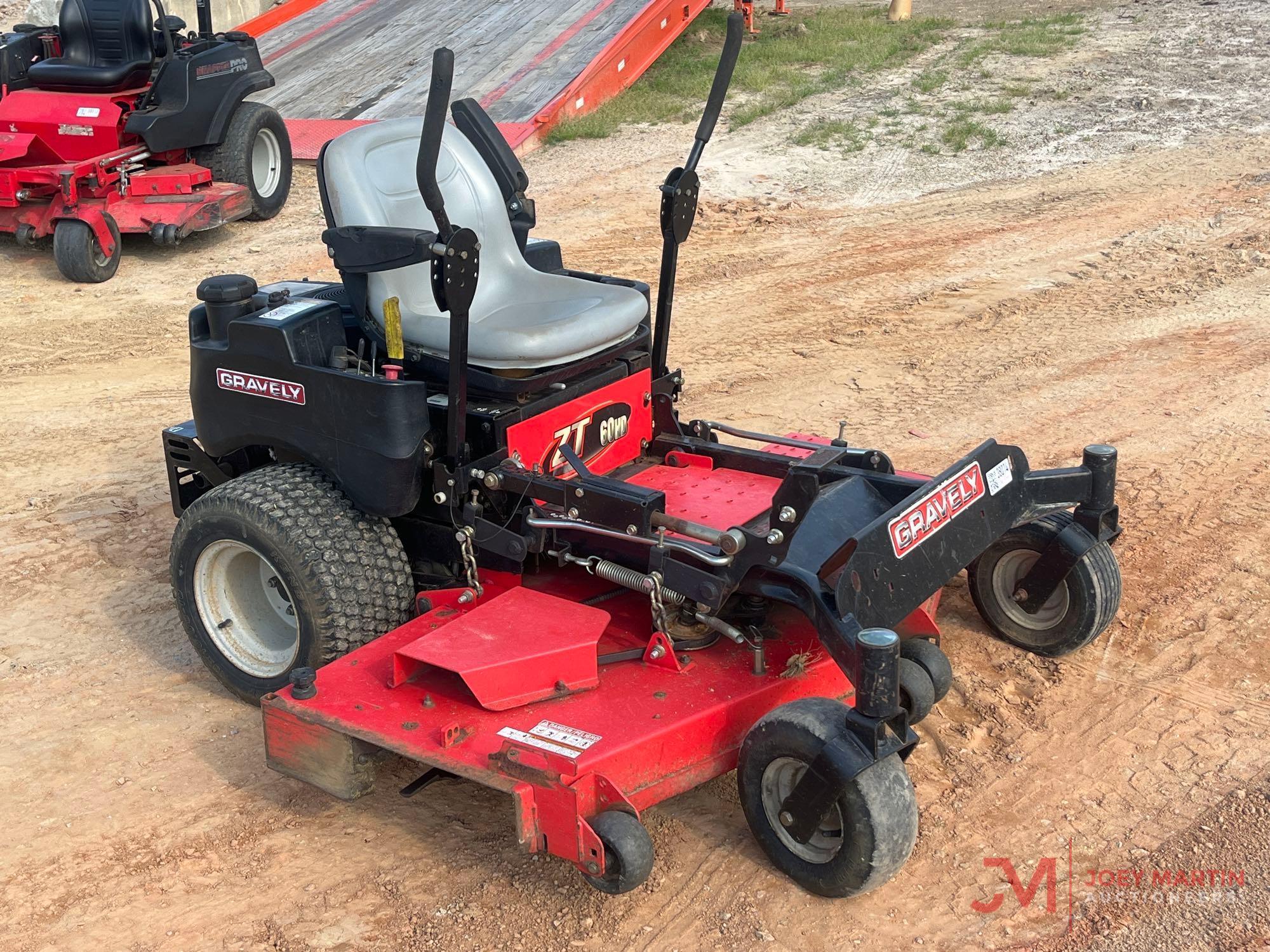 GRAVELY ZT60HD 991084 ZERO TURN MOWER | Proxibid