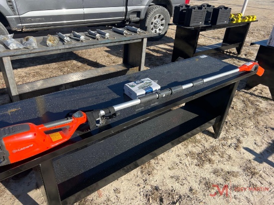 NEW/UNUSED HUSQVARNA ELECTRIC POLE SAW W/ CHARGER