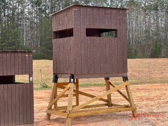 NEW 4' X 6' SHOOTING HOUSE WITH STAND