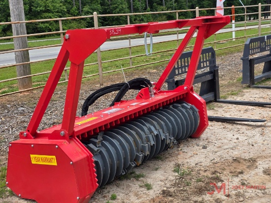 UNUSED 72" MULCHER SKID STEER ATTACHMENT
