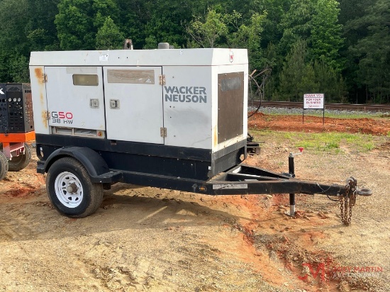 WACKER NEUSON G50 MOBILE GENERATOR