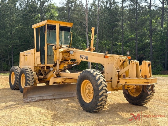 1994 JOHN DEERE 670B MOTOR GRADER