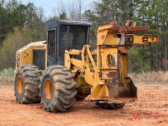 CAT 553C FELLER BUNCHER