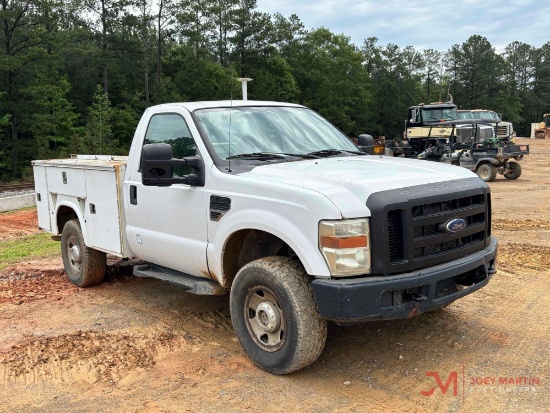 2008 FORD F-250 XL SUPER DUTY UTILITY TRUCK