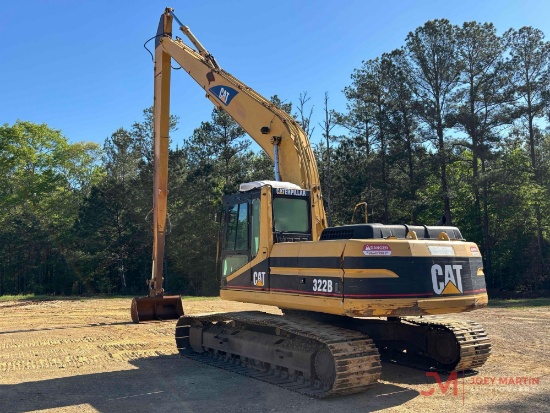 2000 CAT 322BL LONG REACH HYDRAULIC EXCAVATOR