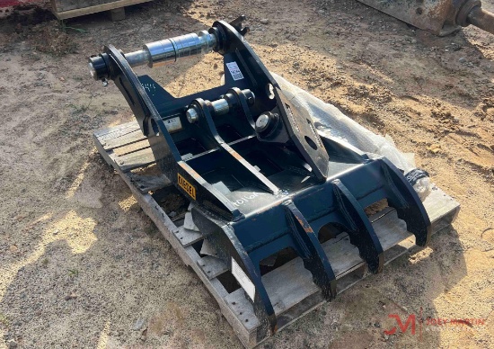 DIESEL 4 FINGER HYDRUALIC THUMB W/ BACKING PLATE