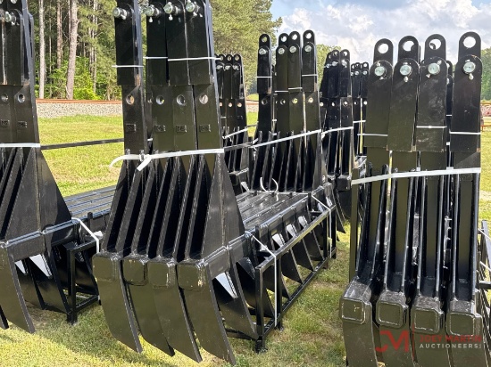 (1)NEW/UNUSED M5 EXTREME DUTY CRAWLER DOZER 10' HANG ON RAKE W/BOLTS (D400/120-10)