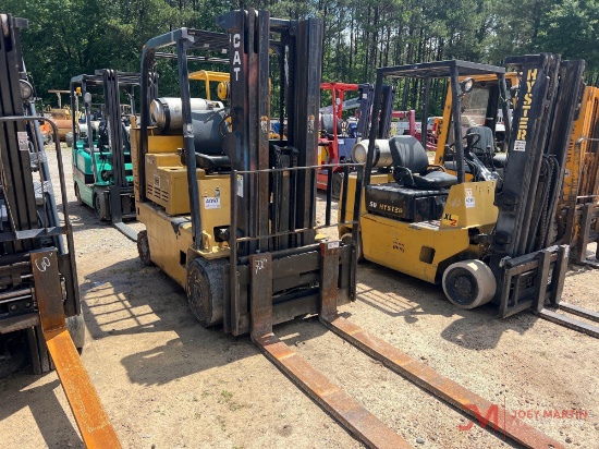 CATERPILLAR T80D STRAIGHT MAST FORKLIFT