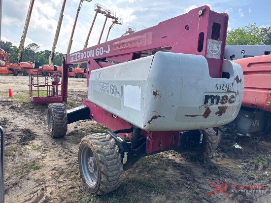 2016 MEC 60-J ARTICULATING BOOM LIFT