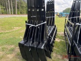 (1)NEW/UNUSED M5 EXTREME DUTY CRAWLER DOZER 11' HANG ON RAKE W/BOLTS (D400/120-10)