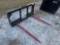 NEW DUAL PRONG HAY SPEAR SKID STEER ATTACHMENT