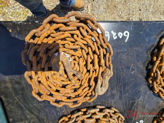 CHAIN W/ 2 HOOKS