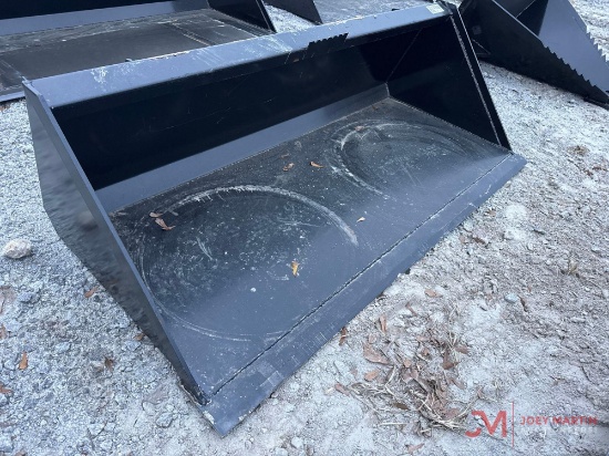 NEW 66" SMOOTH BUCKET SKID STEER ATTACHMENT