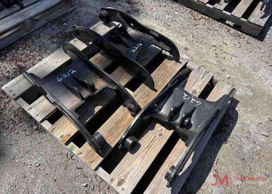 (3) UNUSED TAKEUCHI 2 FINGER EXCAVATOR THUMBS