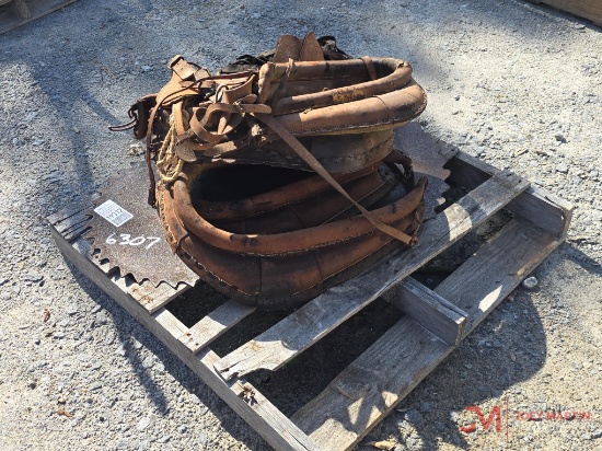 ANTIQUE HORSE TACK & SAW BLADES