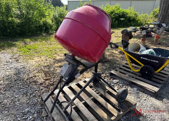 HUSKY ELECTRIC CONCRETE MIXER