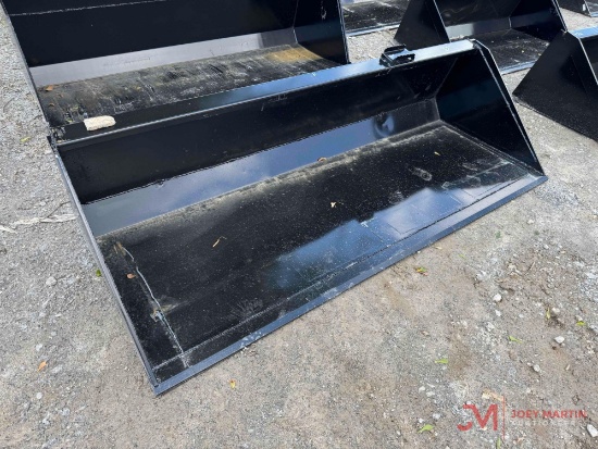 NEW 90" SMOOTH BUCKET SKID STEER ATTACHMENT