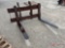 WHEEL LOADER FORK ATTACHMENT