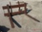 WHEEL LOADER FORK ATTACHMENT